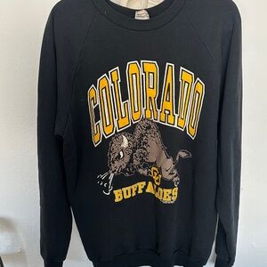 Vintage Made in USA 1990 Colorado Buffaloes crewneck